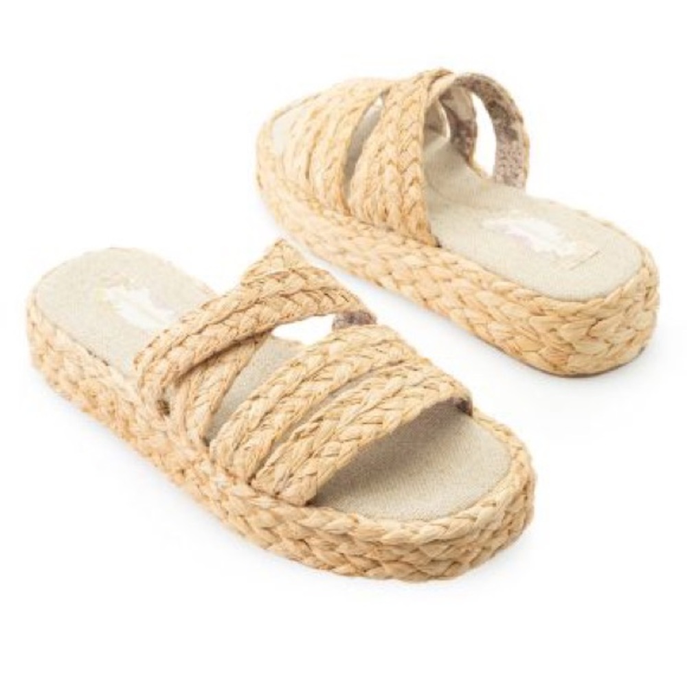 Band of Gypsies Solstice Braided Platform Sandals
